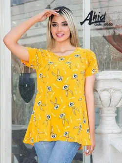 تیشرت نخی مدل بهارک کد ۶۰۶۰