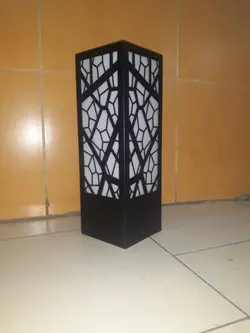 چراغ چمنی مدرن 40 سانت لیزر