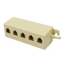 تبدیل ۱به ۵ سوکت تلفن