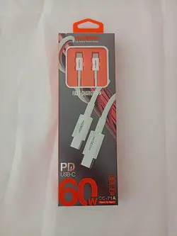 کابل شارژ و دیتا دوسر تایپ سی (Type-C) مدل CC-71A برند موکسوم - MOXOM