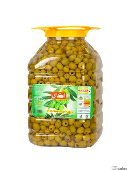 زیتون شور بی هسته ویژه آکای- 6 کیلویی