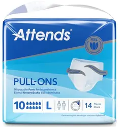 پوشک بزرگسال شورتی بی اختیاری اتندز سایز بزرگ ۱۴ عددی با جذب ۱۰ قطره
