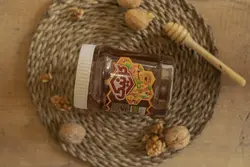 عسل کرمانشاه ۱۰۰۰گرم گل نیک- کارتن ۶عددی