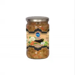 ترشی لیته 700 گرم بهانه بسته 12 عددی