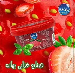 مربا توت فرنگی ۲۲۰ گرمیIML بهانه بسته بندی ۲۴ عددی