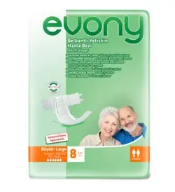 پوشینه چسبی بزرگسال اوونی سایز بزرگ بسته بندی ۸ عددی- کارتن ۶ تایی