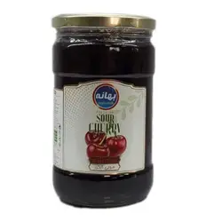 مربا آلبالو 800 گرم بهانه بسته 12 عددی