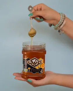 عسل گون ۱۰۰۰ گرم گل نیک- کارتن ۶ عددی