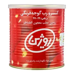 رب گوجه فرنگی ۸۰۰ گرمی روژین - باکس ۱۲ تایی