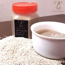 ارده سنتی 400 گرمی منّ مصفّی -کارتن 6 تایی