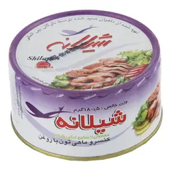 کنسرو تن ماهی شیلانه کلیددار ۱۸۰ گرمی - باکس 24 تایی
