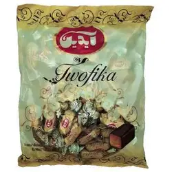 شکلات توفیکا تافی آیدین ۱ کیلویی - کارتن ۶ بسته ای