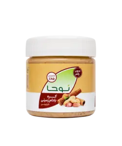 کره بادام زمینی دارچینی نوحا ۲۵۰ گرمی-کارتن ۱۲ تایی