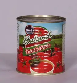 رب گوجه فرنگی ۸۰۰ گرم کلید دار بهانه ۱۲ عددی