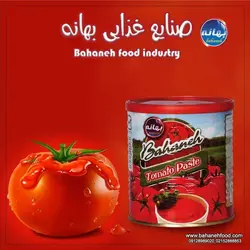 رب گوجه فرنگی ۸۰۰ گرم کلید دار بهانه ۱۲ عددی