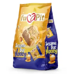 بار فشرده کنجدی فوکاپیت 450 گرم- کارتن 8 عددی