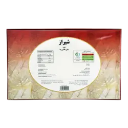 نبات شاخه سفید شیراز راک کندی 600 گرم -کارتن 18 تایی