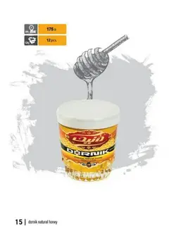 عسل درنیک خوانسار ۱۷۵ گرمی- کارتن ۱۲ تایی