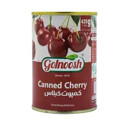 کمپوت گیلاس ۴۲۰ گرمی گلنوش _ ۱۲ تایی