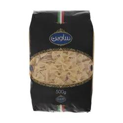 ماکارونی پروانه ای ساوین 500 گرمی - کارتن 20 تایی