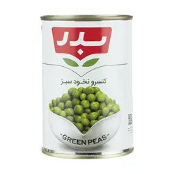 کنسرو نخود سبز ۴۳۰ گرمی بدر - کارتن ۱۲ تایی