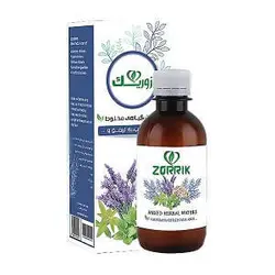 شربت گیاهی خواب آور زوریک مخلوط عرق سنبل الطیب و عرق به لیمو- ۲۵۰ سی سی