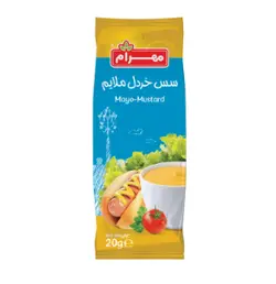سس خردل ساشه (تکنفره ) مهرام ۲۰ گرمی - کارتن ۳۰۰ عددی