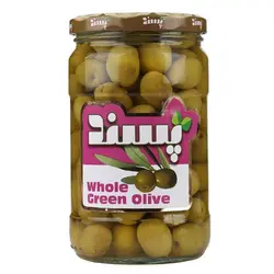 زیتون ایرانی با هسته ویژه ۶۶۰ گرمی شیشه پسند