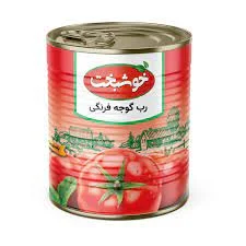 رب گوجه قوطی ۸۰۰ گرم خوشبخت- باکس ۱۲ تایی
