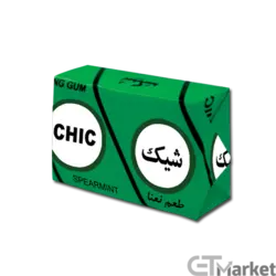 آدامس شیک با طعم نعنا 4 تایی - جعبه 60 تایی