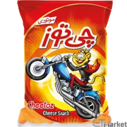 اسنک موتوری پنیری چی توز مقدار 65 گرم - کارتن 30 تایی