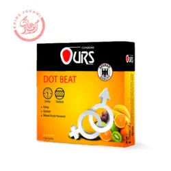 کاندوم تاخیری اورز مدل Dot Beat (بسته 3 عددی)