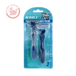 خود تراش شش لبه صابون دار کاپوس بسته 2 عددی