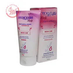 ژل بهداشتی دوشیزگان هیدرودرم حاوی پری بیوتیک 150 گرم