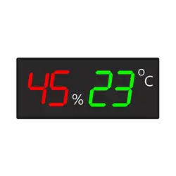 نمایشگر دما و رطوبت 60*25