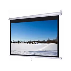 پرده نمایش برقی سه پایه دارسایز 250*250