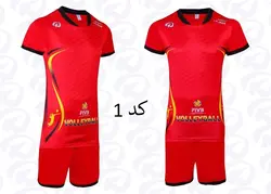 پیراهن و شورت والیبال - کد محصول = 21