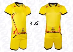 پیراهن و شورت والیبال - کد محصول = 21