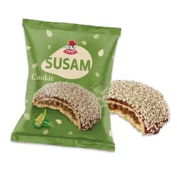 کلوچه روکش شکلاتی با تزئین کنجد ایسترم - 57.543 ریال -  - فیما مارکت