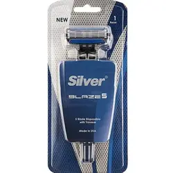 تیغ چند بار مصرف 5لبه بلیر 5سیلور (بلیستر1عددی) - 800.000 ریال -  - فیما مارکت