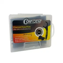 کانفیدنت نخ دندان کمانی ذغالی 30 عددی - 250.000 ریال -  - فیما مارکت