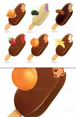 بستنی چوبی میوه ای رد مکس - 20.000 ریال -  - فیما مارکت