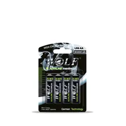 باتری قلمی کارتی 4 عددی ولف  Alkaline - 493.931 ریال -  - فیما مارکت