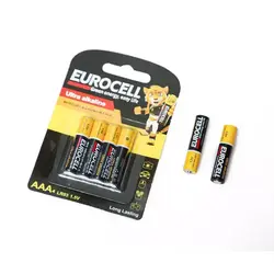 باتری الترا الکالاین نیم قلمی 4 عددی EUROCELL - 350.000 ریال -  - فیما مارکت