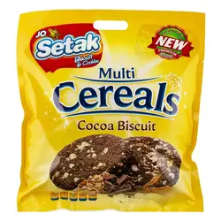 بیسکویت سبوس‌دار چندغله کاکائویی مولتی کرال  360 گرم ستاک - 764.499 ریال -  - سوپر مارکت
