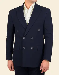 کت تک دبل برست مردانه فایو - فروشگاه فایو