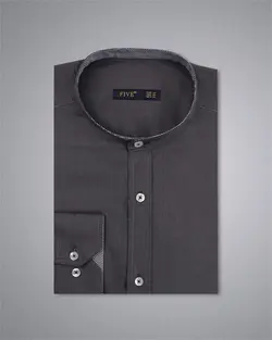 پیراهن یقه دیپلمات مردانه فایو - فروشگاه فایو