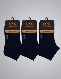 جوراب مردانه فایو پک سه تایی کد 7033