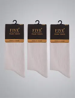 جوراب مردانه فایو پک سه تایی کد 7028