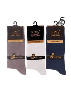 جوراب مردانه ساق دار فایو مدل 1591599 پک سه تایی